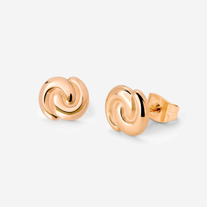 Tides of Time Studs Roségold