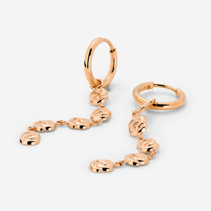 Tides of Time Hoop Set Small Roségold