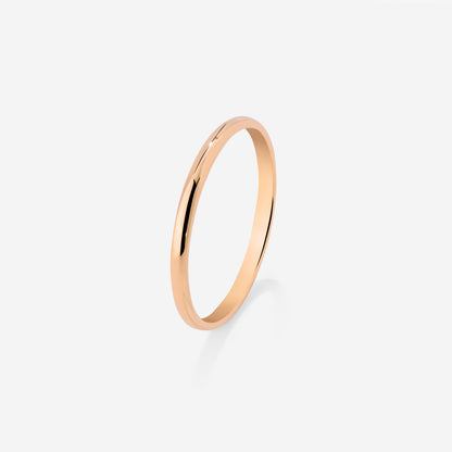 Fine Line Ring Roségold