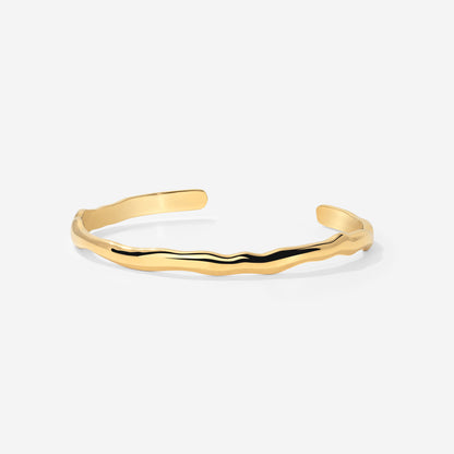 Flowing Bangle Gold