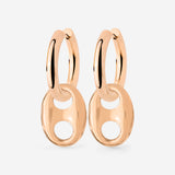 Chunky Gem Find Hoop Set Medium Roségold