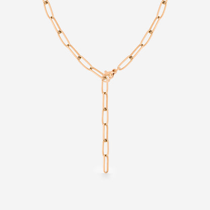 Honey Y-Necklace Roségold