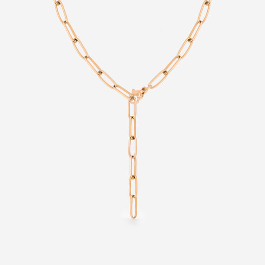 Honey Y-Necklace Roségold
