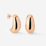 Huggie Studs Roségold