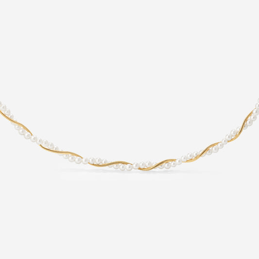 Infinite Bonding Necklace Gold