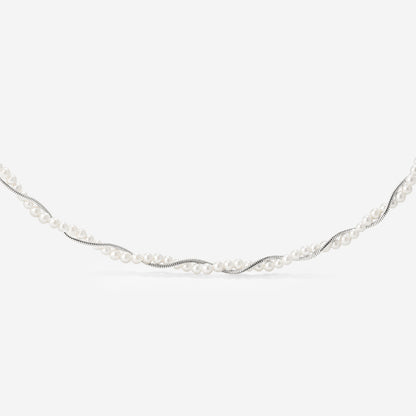 Infinite Bonding Necklace Silber