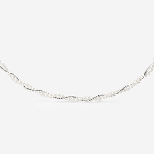 Infinite Bonding Necklace Silber