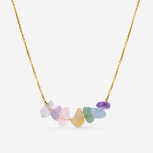 Radiant Romy Necklace Gold