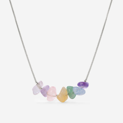 Radiant Romy Necklace Silber