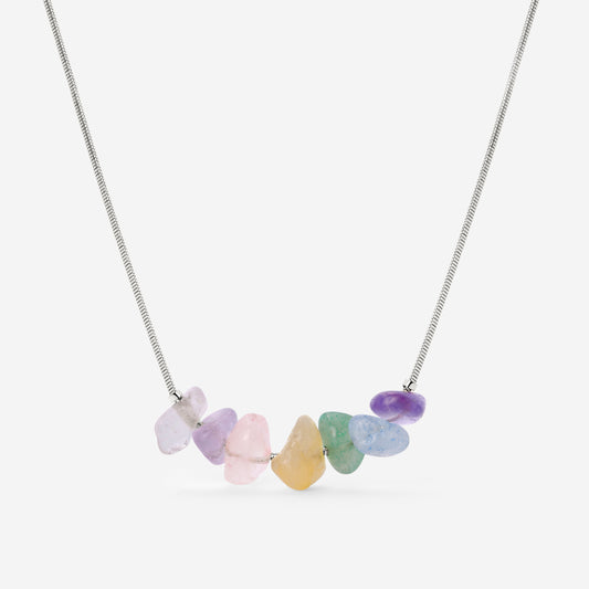 Radiant Romy Necklace Silber