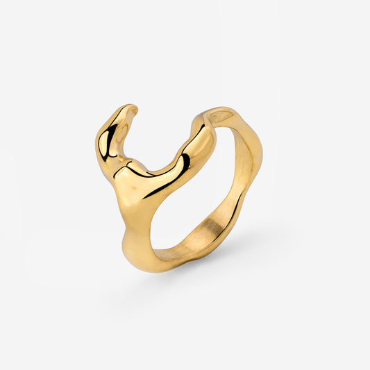 Serene Silvia Ring Gold