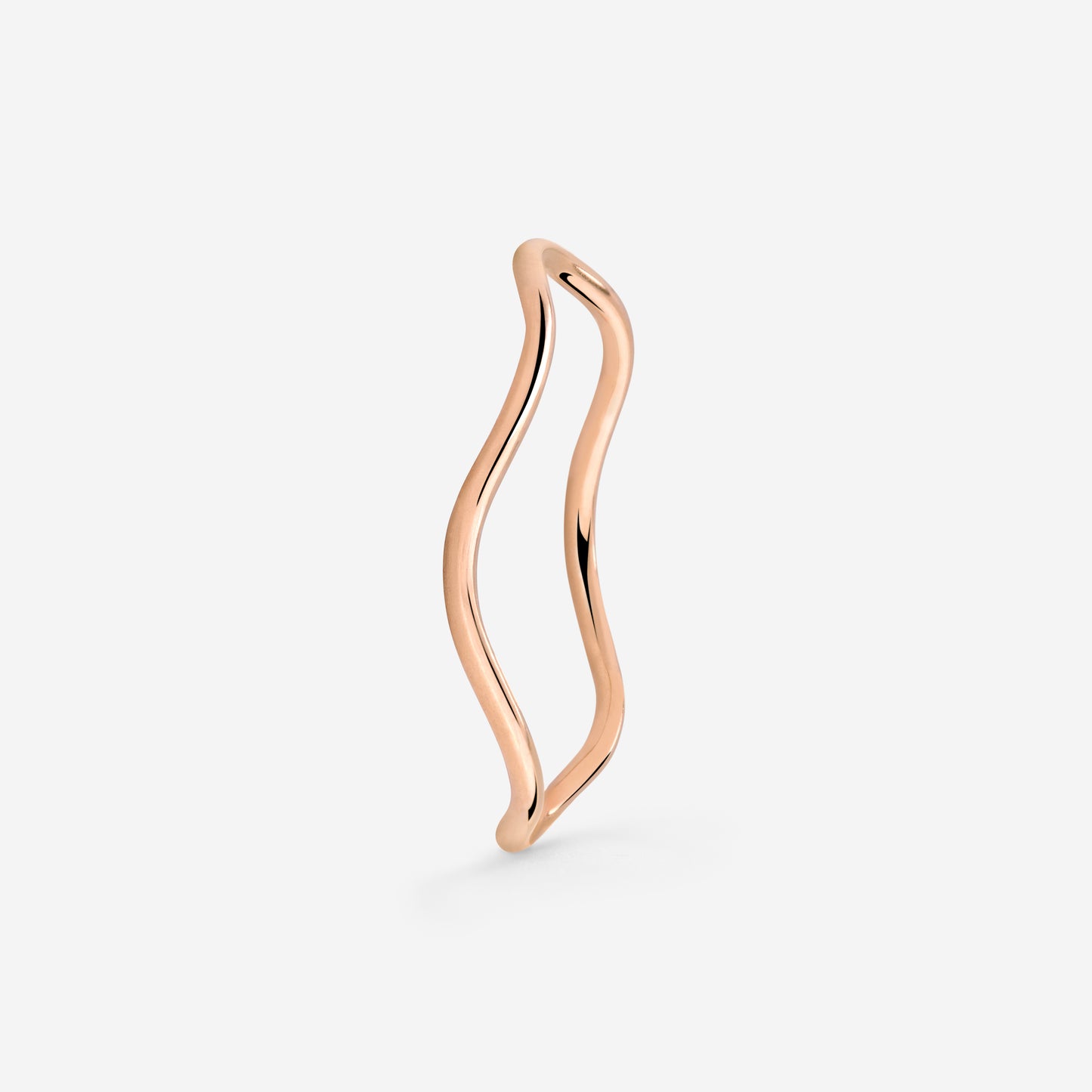 Slim Wave Ring Roségold