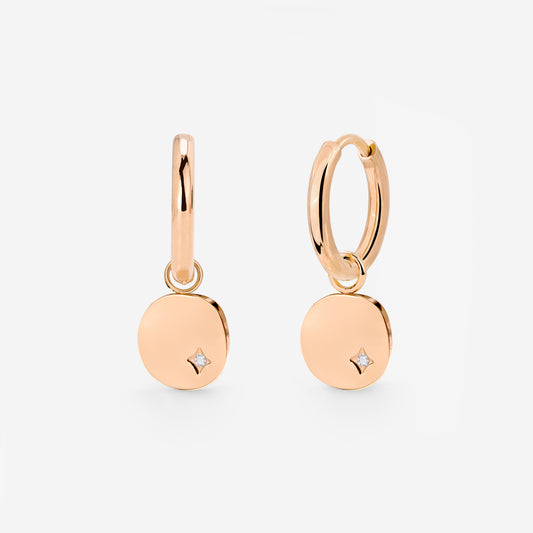 Spring Bling Hoop Set Small Roségold