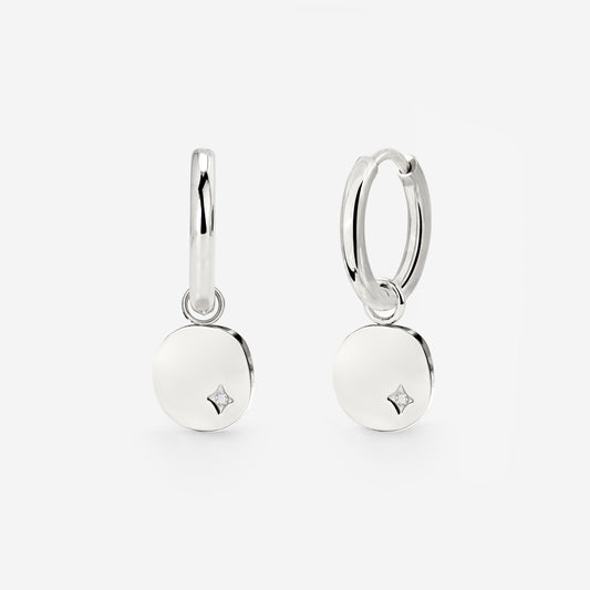 Spring Bling Hoop Set Small Silber
