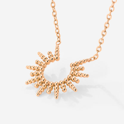 Sunshine Sister Necklace Roségold