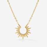 Sunshine Sister Necklace Gold
