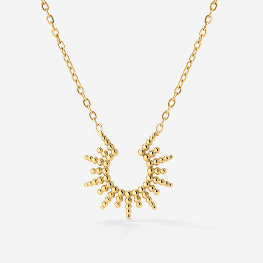 Sunshine Sister Necklace Gold