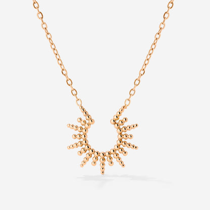 Sunshine Sister Necklace Roségold