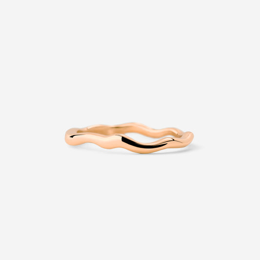 Flowing Ring Roségold