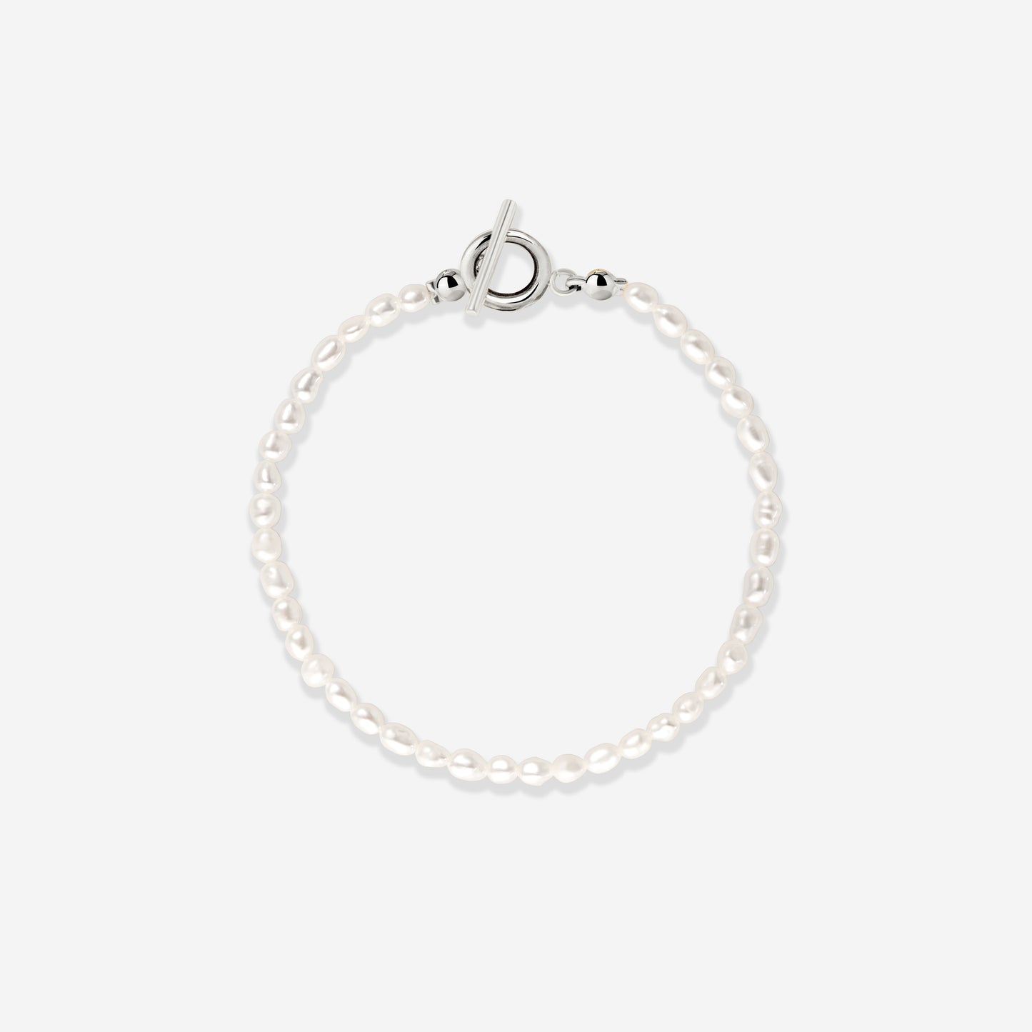 Lenis Loving Pearl Bracelet Silber