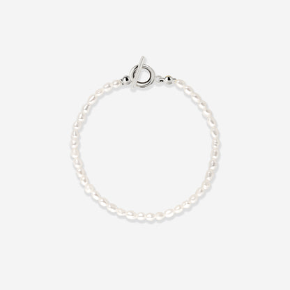 Lenis Loving Pearl Bracelet Silber