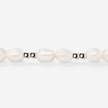 Summertime Pearl Bracelet Silber