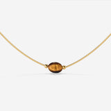 Sunflare Gem Choker Gold