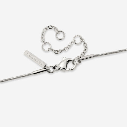 Sunflare Gem Choker Silber