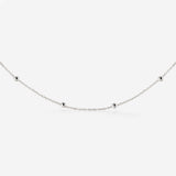 Aline Choker Silber