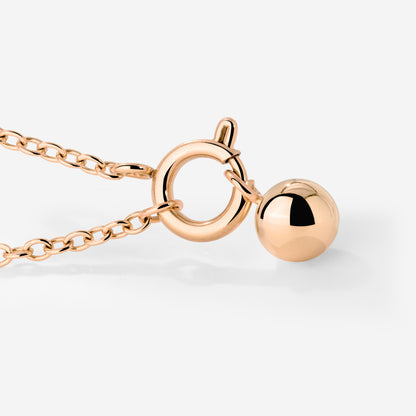Bubbly Classic Chain Necklace Set Roségold
