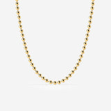 Bubbly Necklace Gold