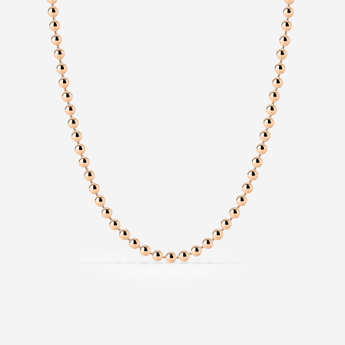 Bubbly Necklace Roségold