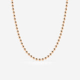 Bubbly Necklace Roségold