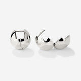Graceful Curves Studs Silber