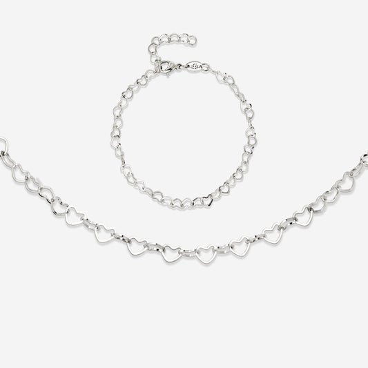 Heart after Heart Bundle Silber