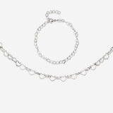 Heart after Heart Bundle Silber