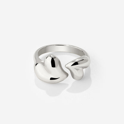 Heartie Ring Silber
