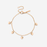Lovely Heart Bracelet Roségold