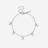 Lovely Heart Bracelet Silber