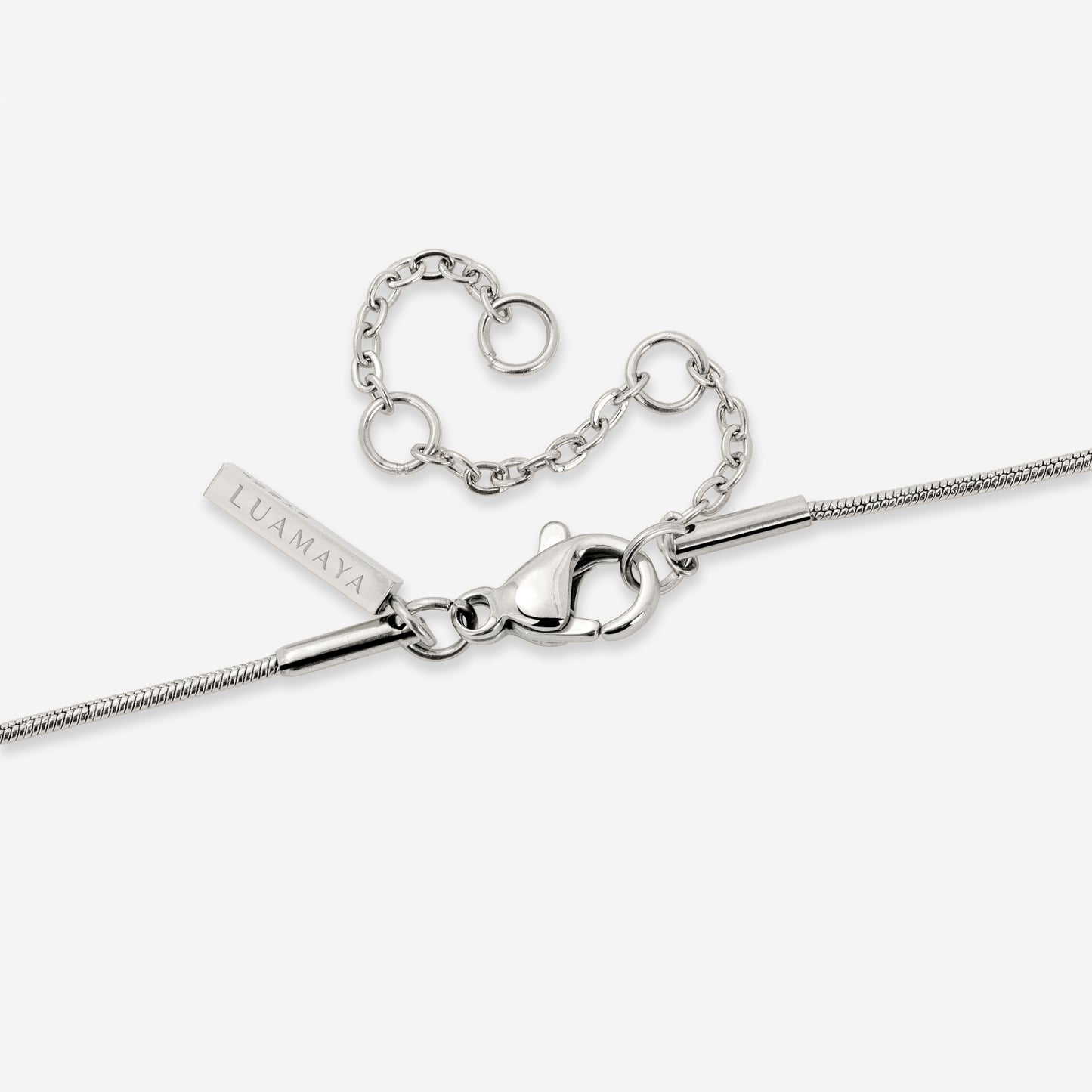 Minimalist Pearl Necklace Silber