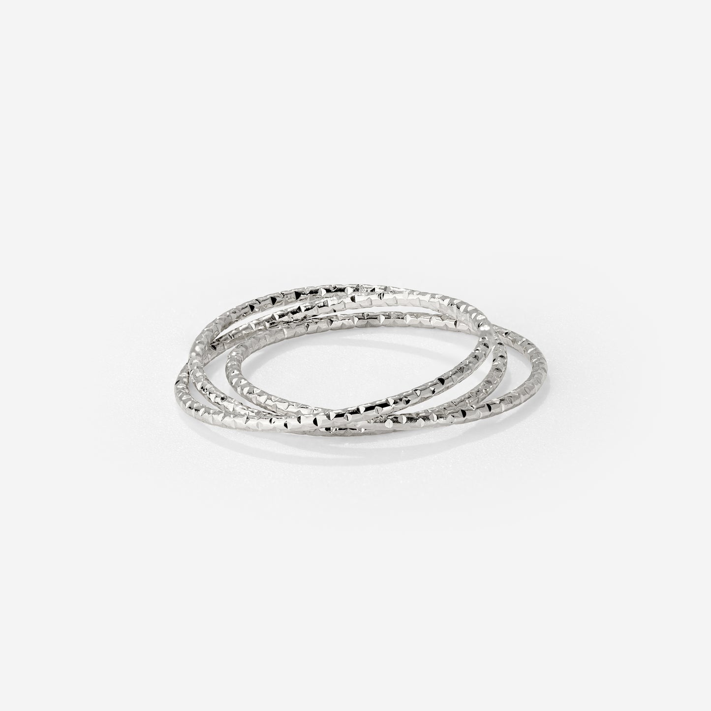 Prism Trio Ring Silber
