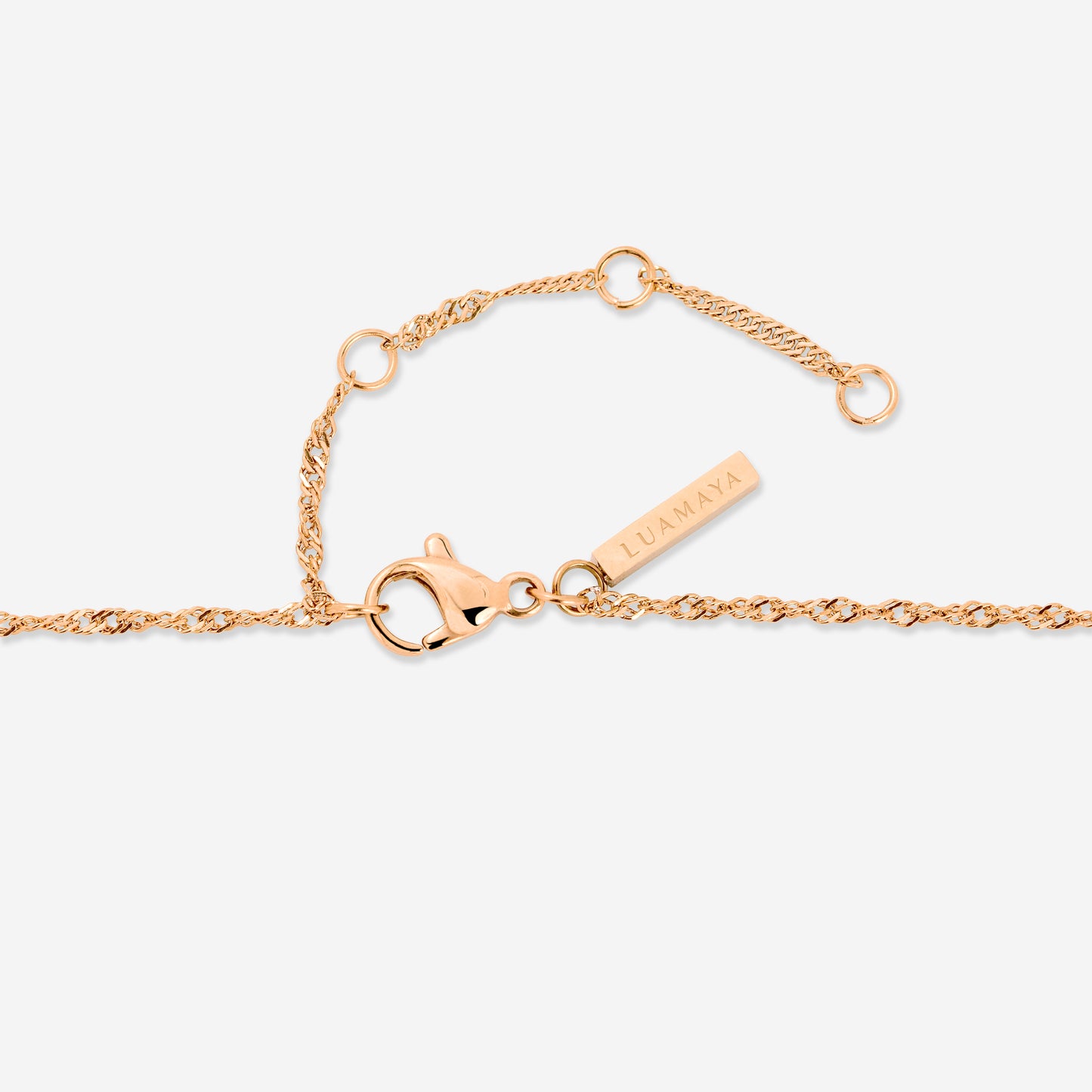 Your energy is beautiful Necklace Roségold