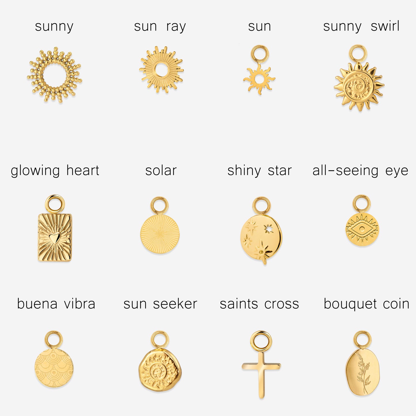 Twisted Hoop Set Medium