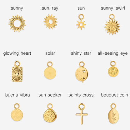 Twisted Hoop Set Medium