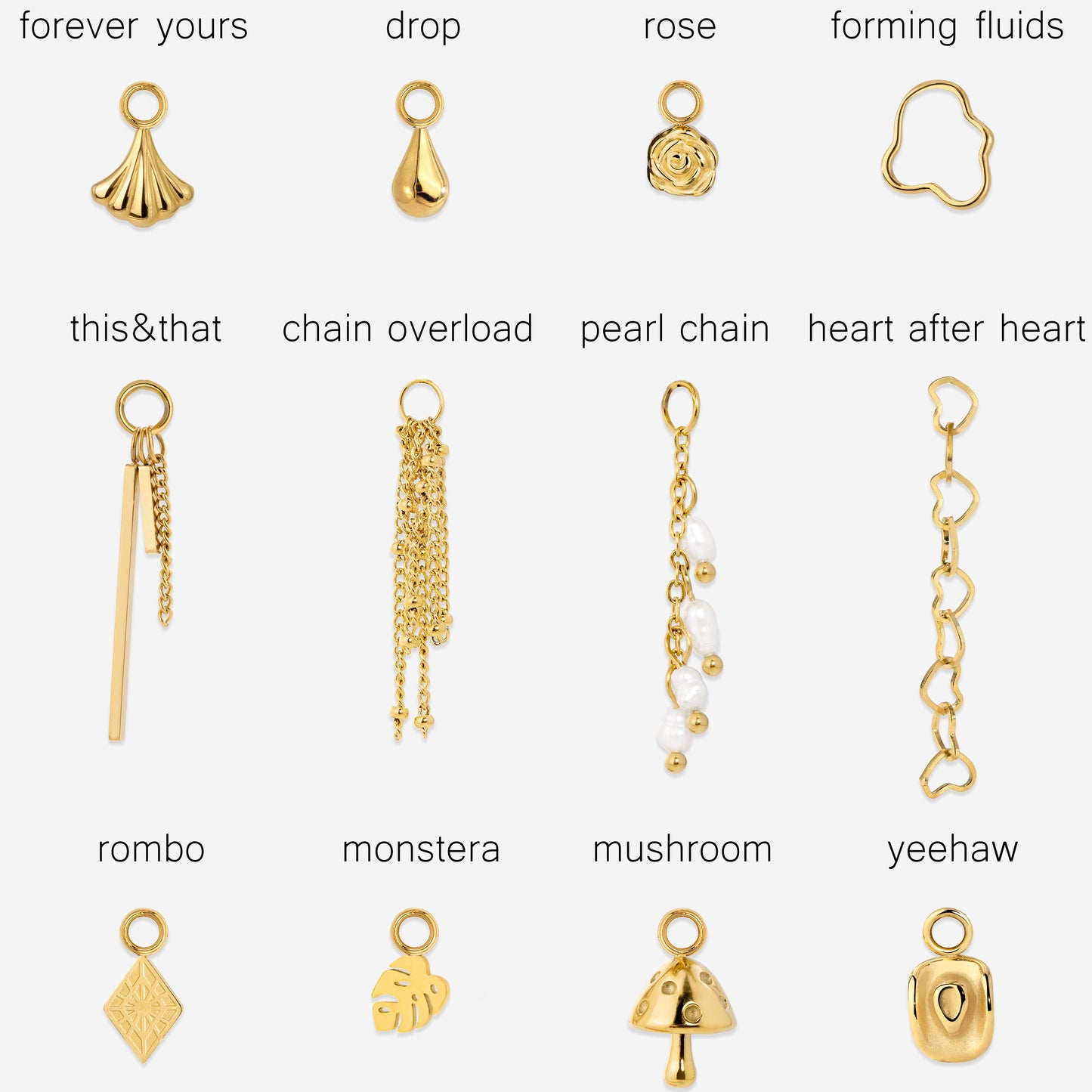 Twisted Hoop Set Medium