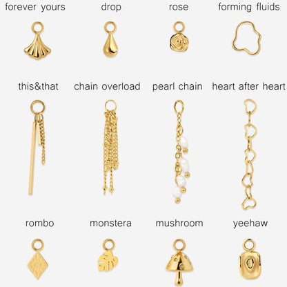 Twisted Hoop Set Medium