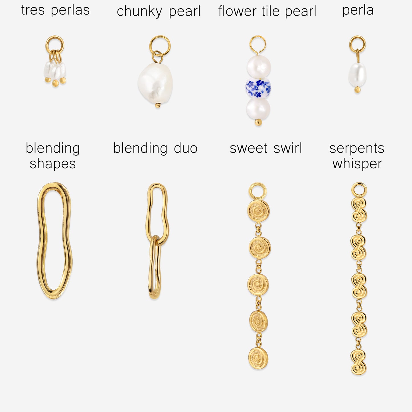 Twisted Hoop Set Medium