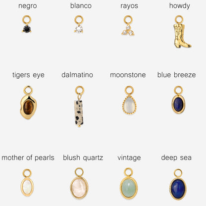 Twisted Hoop Set Medium