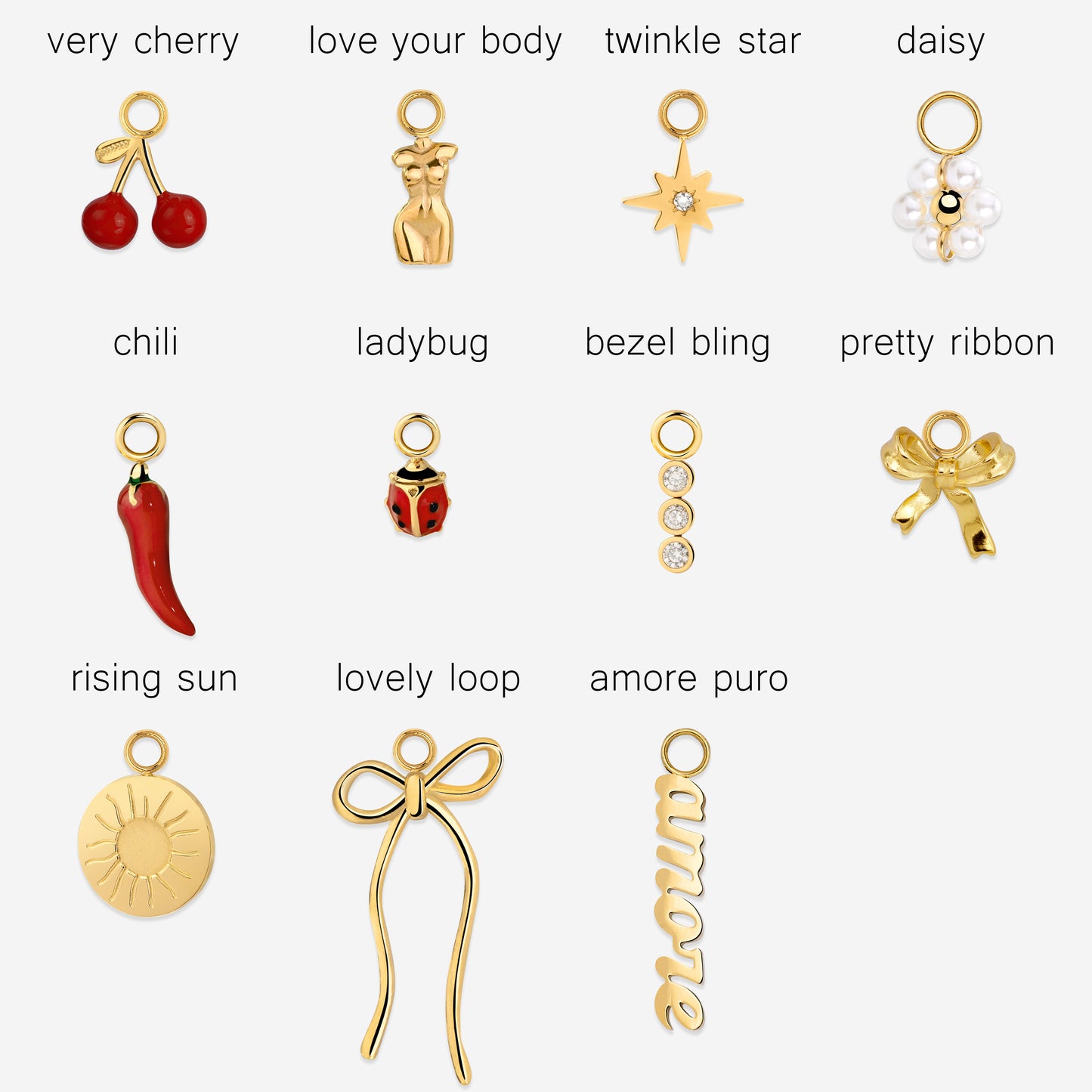 Twisted Hoop Set Medium