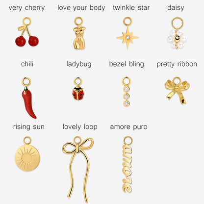 Twisted Hoop Set Medium